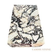 Table basse en marbre Calacatta Viola naturel de style rétro luxueux et moderne pour salon, villa, hôtel, maison