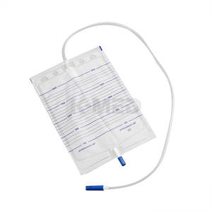 Túi dẫn lưu nước tiểu dùng một lần vô trùng cho người lớn, chất liệu PVC y tế, dành cho nam giới, dung tích 1500ml và 2000ml - Product Image 2
