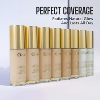 Hydratant liquide imperméable et résistant à la transpiration, blanchissant, régulateur de sébum, rafraîchissant, longue tenue, correcteur, fond de teint illuminateur