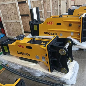 Equipo de cuerpo principal de martillo hidráulico tipo caja SOOSAN SB50 con características estándar incluidas por doce meses de garantía - Product Image 1