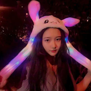 <span class=keywords><strong>Gorro</strong></span> de Animales con <span class=keywords><strong>Luces</strong></span> LED y Orejas Móviles, Peluche Suave, Regalo Navideño para Niños - Product Image 2