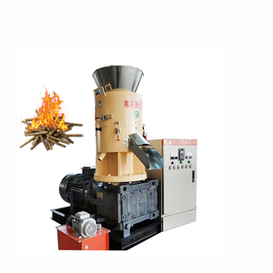 เครื่องอัดเม็ดไม้แบบ Flat Die สำหรับเชิงพาณิชย์ ใหม่เอี่ยม พร้อมมอเตอร์ไฟฟ้า กำลังการผลิตสูง 100-3000 กก./ชม. ราคาประหยัด - Product Image 1