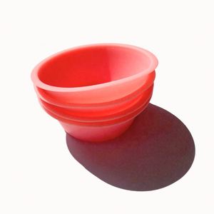 <b>Food</b> <b>Mini</b> Bowl Children Design Easy to Fold for Travel Made by 100 Percent Silicone OEM ODM Service Feeder Cup Dish - Product Image 4