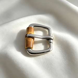 Hebilla de cinturón popular para mujer, chapada en plata, antirust, para vestidos de moda, correas de bolsos y cinturones de mujer - Product Image 4