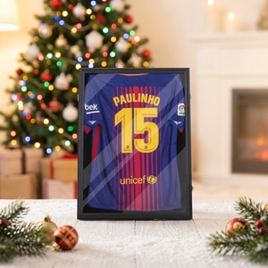 Vitrine 3D carrée <span class=keywords><strong>en</strong></span> bois avec façade <span class=keywords><strong>en</strong></span> <span class=keywords><strong>verre</strong></span> UV profond pour maillots et objets sportifs - Product Image 6