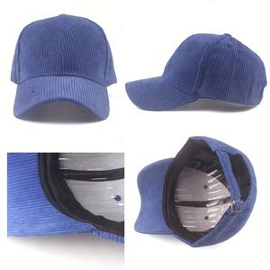 Gorra de Béisbol Deportiva de Pana de 6 Paneles con Logotipo Personalizado, para Hombre y Mujer, al por Mayor, de Alta Calidad, Estilo Vintage - Product Image 4
