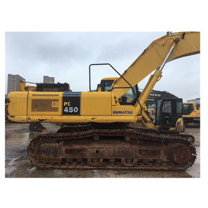 Excavatrice sur chenilles hydraulique Komatsu PC450 d'occasion de haute qualité, modèle 2016, 45 tonnes, boîte de vitesses, cœur de transmission, moteur - Product Image 1