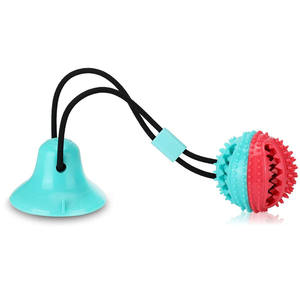 Trata de entrenamiento para perros cachorros, juguetes de cuerda de dentición, rompecabezas, bola dispensadora de alimentos, masticadores agresivos, juguetes para masticar perros - Product Image 1