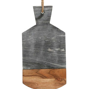 Planche à découper en bois massif pour légumes faite à la main Meilleure vente Grande taille Bois de bambou fait à la main d'Inde - Product Image 1