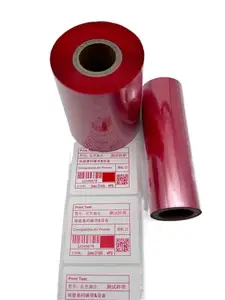 Gold Silver Yellow. Red Green Blue Colorful Thermal Transfer Ribbon Wax-Resin