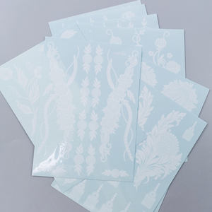 Adesivi temporanei per tatuaggio henné impermeabili all'ingrosso personalizzati con Design Mehndi adesivi per tatuaggi temporanei a mano per donne e ragazze - Product Image 4