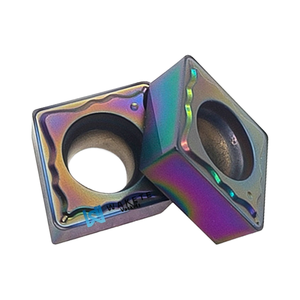 OEM tùy chỉnh tnmg vuông <span class=keywords><strong>CNC</strong></span> lưỡi PVD/cvd tráng Carbide chèn cho máy tiện máy tiện công cụ chuyển - Product Image 3