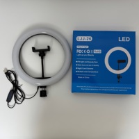 Lampe annulaire LED de 10 pouces pour TikTok avec support, idéale pour la photographie et le maquillage (vente en gros usine)