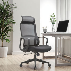 Ergonomischer Bürostuhl mit Lendenwirbelstütze, hochelastischen, geformten, festen Armlehnen, professioneller Drehstuhl für Büro und Computerarbeit - Product Image 4