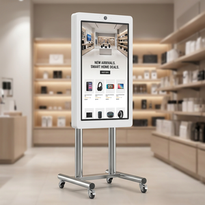 Pantalla Digital Táctil Android 15 de 32 Pulgadas, 4K, 8GB, 256GB, 1 Año de Garantía, Kiosco Portátil Inteligente para Publicidad en Comercios - Product Image 1