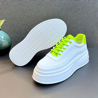 Nouvelles Chaussures Blanches Personnalisées au Design de Marque, Tendance et Polyvalentes, Sneakers en Cuir Style Marche pour Homme