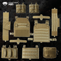 Fabricant OEM de gilets tactiques modulaires MOLLE à dégagement rapide, personnalisés, couleur kaki