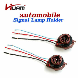 3156 3157 coche LED intermitente luz freno bombilla enchufe arnés adaptador arnés 2 piezas conjunto - Product Image 2