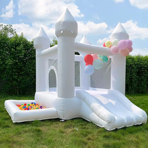 Inflatable đám cưới lâu đài trẻ em sinh nhật của Đảng nhảy Giường Công Viên Nước trượt ngoài trời Inflatable Trampoline - Product Image 1