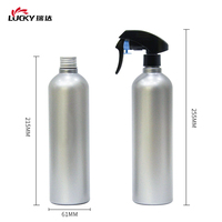 Pulvérisateurs à gâchette en plastique noir 500 ml pour purification de l'air et brumisation d'eau