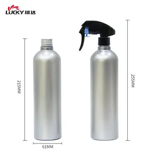 Черные пластиковые бутылки-распылители для очистки воздуха, 500 мл