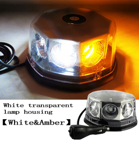Mini feux stroboscopiques à LED, 48W, rond COB, pour toit, alarme de danger d'urgence, 12-24V - Product Image 6