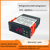 Contrôleur de température électronique intelligent STC-8080A+ pour instruments de dégivrage de réfrigérateurs et de chambres froides