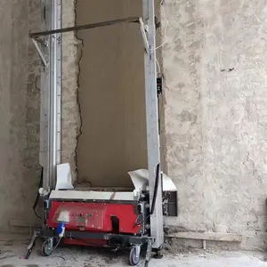 1000 M2/8h Automatic Cement Rendering Machine Wall Plastering Robot Render Machine For Sale