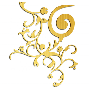 Aço cortado a laser, estampagem personalizada em aço inoxidável e latão, artesanato de <span class=keywords><strong>metal</strong></span> personalizado, impressão decorativa de parede - Product Image 6