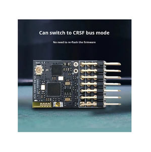 Récepteur contrôlable ELRS 2.4G PWM à sept canaux pour machines de traversée, voitures, bateaux et modèles d'avions à voilure fixe - Product Image 2