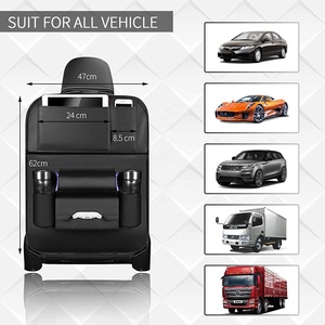 QCI003 <strong>Car</strong> Seat Protector with Foldable <strong>Car</strong> Dining <strong>Table</strong> and Tablet Holder <strong>Table</strong> Tray - Product Image 4