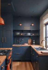 Shaker moderno completo melamina appartamento progetto Rta stile americano <span class=keywords><strong>mobili</strong></span> da <span class=keywords><strong>cucina</strong></span> lucidante <span class=keywords><strong>cucina</strong></span> dispensa armadio di stoccaggio - Product Image 3