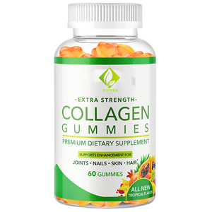 Suppléments de collagène végétalien, gommes de biotine 1000mcg pour la peau des cheveux et des ongles avec du Zinc, gomme de <span class=keywords><strong>croissance</strong></span> des cheveux - Product Image 1
