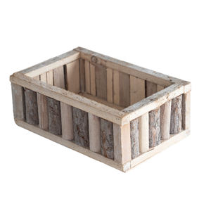 Creatieve Home Decor Bloempot Set Eco Bewustzijn Schors en Stok Duurzame Bloempot Set - Product Image 5