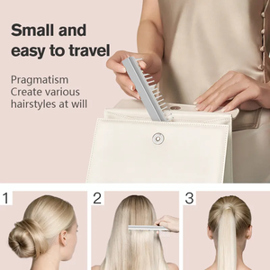 Spazzola per <span class=keywords><strong>Capelli</strong></span> con Logo Personalizzato, <span class=keywords><strong>Pettine</strong></span> Esfoliante con Cuscinetto d'Aria, Spazzola Districante a Denti Larghi - Product Image 6