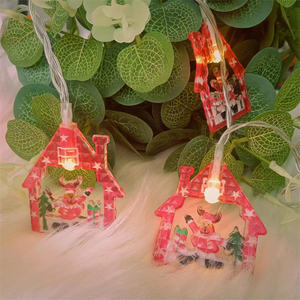 Nouvelles lumières de Noël Led chaîne lune vieil homme guirlandes lumineuses arbre de Noël fête mise en page atmosphère lumières décoratives - Product Image 2