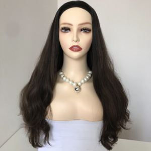 Peluca de Cabello Humano Brasileño 100% Kosher, Sin Pegamento, con Ondas Naturales, Encaje Transparente para <span class=keywords><strong>la</strong></span> <span class=keywords><strong>Comunidad</strong></span> Judía - Product Image 2