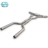 Système d'échappement Rytan, échappement à soupapes en acier inoxydable, système d'échappement Valvetronic Catback pour BMW 2021 X6m F96 X5M F95 V8 4.4T