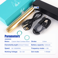 Mast Tour Y22 God 1-9 Level Dot Mode 1200mAh Draadloze Batterij Permanente Make-up Tattoo Machine Pen voor SMP & PMU