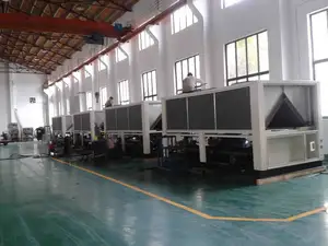 Loại Hộp Làm Mát Làm Mát Bằng Không Khí Công Suất 50-2500 Kw 10 Tấn 30 Tấn 50 Tấn 100 Tấn 200 Tấn Mô-đun Công Nghiệp Máy Làm Lạnh Nước