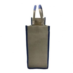 Bolsa de Compras Personalizada y Elegante para Mujer, Diseño de Barco en Lona Blanca con Asa de Algodón, Impermeable, para Viajes de Verano - Product Image 3