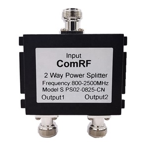 Divisor/divisor de potencia de RF de 2 vías 800-2500MHz, IBS,BTS,DAS,<span class=keywords><strong>BDA</strong></span> - Product Image 1