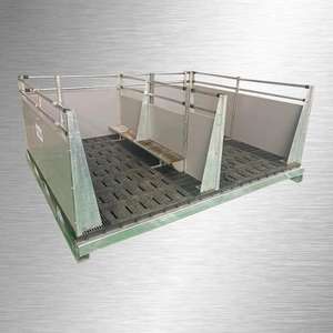 Nuevo Equipo Profesional para Granjas Porcinas, Comedero de Acero Galvanizado, Jaula de Crianza para Lechones, Jaula de Destete HENGYIN HY236 Alta - Product Image 1