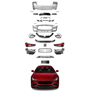 Trofeo modificaciones parachoques delantero parachoques trasero rejilla Bodykit Ghibli Bodykit <span class=keywords><strong>2023</strong></span> para Maserrati Ghibli Auto parte - Product Image 1