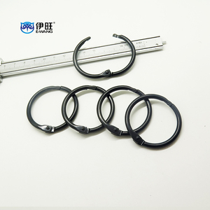EWANG Office Stationery Black Metal 1.2 Inch Loose Leaf Binding <b>Ring</b> for Notebook - Product Image 3
