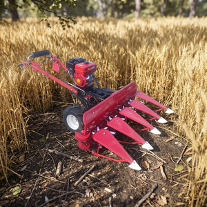 Machine de coupe à essence autopropulsée, moissonneuse 4 rangs avec boîte de vitesses à double différentiel intégrée pour foin agricole - Product Image 6