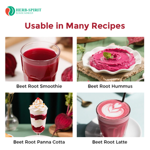 En stock dans l'entrepôt américain : Poudre de betterave biologique, suppléments de betterave, 50g - Product Image 5