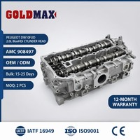 GOLDMAX DW10FUD 2.0L BlueHDi Culasse AMC 908497 pour Peugeot Boxer 3008 Traveller Citroën 2.0 HDi 1609073180 16V Diesel