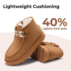 YL-25416 <span class=keywords><strong>Bottes</strong></span> d'hiver pour enfants, antidérapantes, confortables et chaudes, couleur marron, vente en gros - Product Image 3