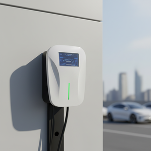 เครื่องชาร์จรถยนต์ไฟฟ้าแบบพกพา 7kw ขายดี พร้อมอินเทอร์เฟซ Type 2 กำลังไฟ 32A สภาพใหม่ สายยาว 5 เมตร สำหรับประเทศในเอเชียใต้ - Product Image 3